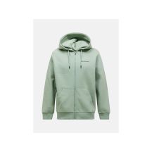 Bluza męska PEAK PERFORMANCE M Original Small Logo Zip Hood kolor zielony