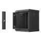 5. Lanberg WF11-3306-10B 6U Rack-Wandschrank Schwarz