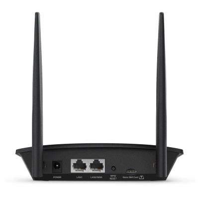 3. Router TL-MR100, drahtloses 4G LTE 300 Mbit/s, SIM / TP-Link