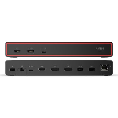 7. Lenovo ThinkPad USB4 Dock 5000 Kabelgebunden Thunderbolt 4 Schwarz