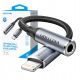 Vention Adapter Lightning-Stecker auf 3,5-mm-Klinke, 0,1 m, schwarz