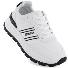 Weiße Damen-Plateau-Sneaker Big Star TT274882