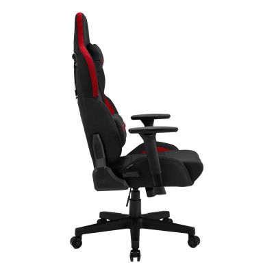 4. SENSE7 Sentinel Gaming-Stuhl, gepolsterter Sitz, Schwarz, Rot