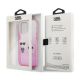 8. Karl Lagerfeld Gradient Ikonik Karl&Choupette Hülle für iPhone 13 Pro / iPhone 13 - Pink