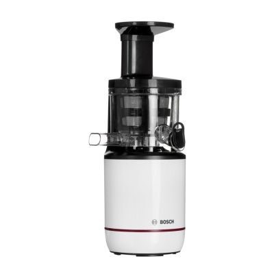 4. Slow Juicer für Obst und Gemüse BOSCH MESM500W (150W; schwarz-weiß)