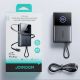 15. Joyroom JR-PR1 10000mAh 22,5W Powerbank mit integriertem einziehbarem USB-C-Kabel - Schwarz