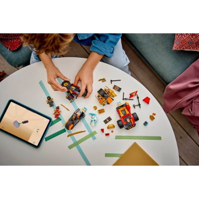 8. LEGO Ninjago 71864 - Kais und Coles Multifunktionsfahrzeuge