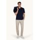 5. Paul&Shark Herren-Poloshirt aus Baumwolle und Lyocell, Marineblau (25411283-13)