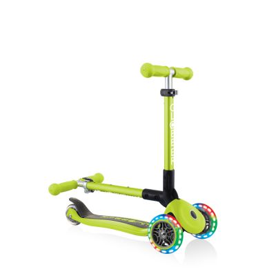 4. Globber Faltbarer 3-Rad-Scooter Lights Lime Green Jr 437-106