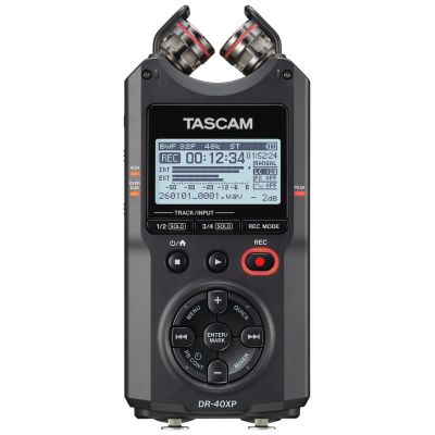 3. Tascam DR-40XP - Tragbarer Digitalrekorder mit USB-Audioschnittstelle