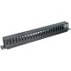 Alantec 1U 19" Kabelorganisator mit Abdeckung PK008 (PK008)