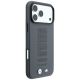 4. BMW M Blue Perfo Metal Logo MagSafe Hülle für iPhone 18 Pro Max / 17 Pro Max - Grau