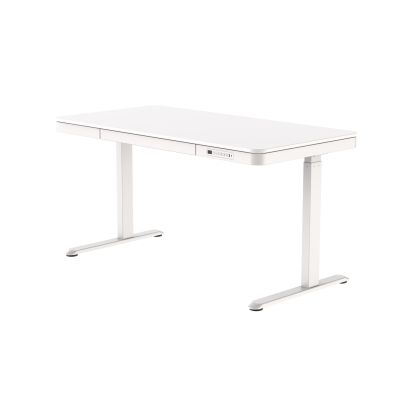 3. ACTIVEJET Schreibtisch mit elektrischer Höhenverstellung, Höhe 120 x 60 cm, ET119S, weiß
