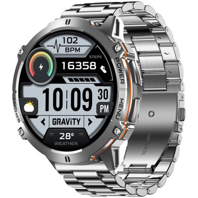6. Smartwatch Gravity Graphitarmband + Armband GT42-4