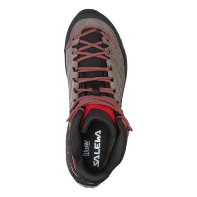 2. Salewa MTN Trainer Mid GTX Herren Erwachsene Dunkelgrau, Grau, Rot
