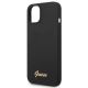 6. Guess GUHCP14MSLSMK iPhone 14 Plus 6.7 "schwarz / schwarzes Hartschalenetui Silikon Vintage Gold Logo