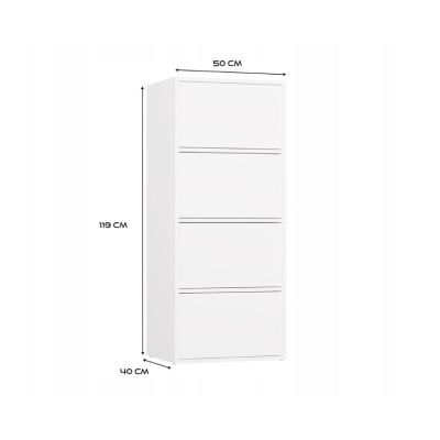 7. ALMA WHITE KOMMODE