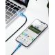 11. Baseus CATLKLF-G1 Lightning – USB-C PD QC-Kabel 18 W 480 Mbit/s 1 m – Schwarz und Grau