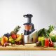5. Tefal ZC255B Slow Juicer (200W; silber)