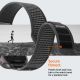 10. Spigen Athlex Air 2 Armband für Apple Watch 44/45/46/49 mm – Schwarz und Grau