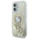 2. Hello Kitty Liquid Glitter Fever MagSafe Hülle für iPhone 16 – Gold