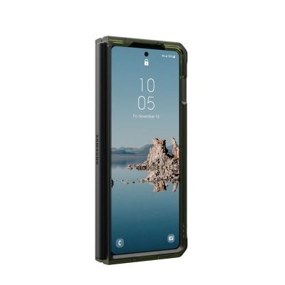 6. UAG Urban Armor Gear Plyo Pro Hülle | Samsung Galaxy Z Fold5 | olivgrün (transparent)/spacegrau