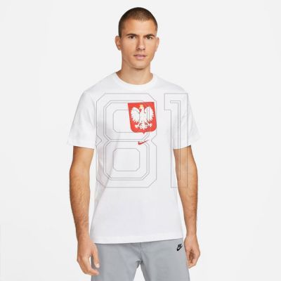 5. Nike Poland Crest M DH7604 100 T-shirt