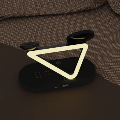 7. Tech-Protect QI15W-A41 3in1 kabelloses Ladegerät mit MagSafe für Apple -Geräte – Schwarz