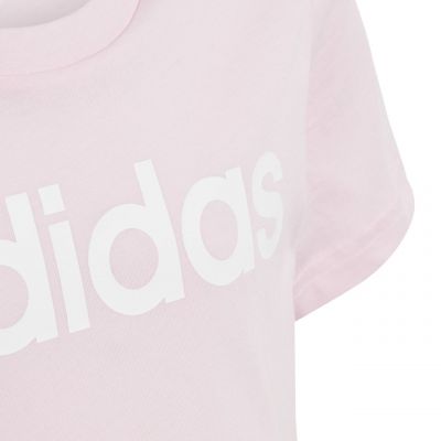 3. Essentials Linear Logo Slim Fit T-Shirt aus Baumwolle Jr IC3152