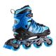 4. NH18192A 4in1 SCHWARZ-BLAU GRÖSSE L (39-43) ROLLSCHUHE MIT HOCKEY-HÜLLE NILS EXTREME
