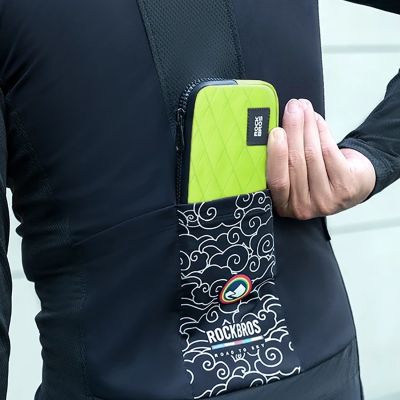 2. Rockbros Fahrradtasche 30990043005 für Handy, Schlüssel, Geldbörse 0,15 l - hellgrün