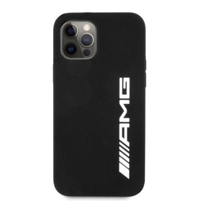 3. AMG Silikon Big Logo Hülle für iPhone 12 Pro Max – Schwarz