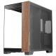 4. Antec C8 Full-Tower-Computergehäuse aus Holz, Schwarz