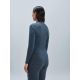 3. POC W's Layer Merino Mock Neck Jersey Grau