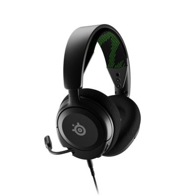 5. Steelseries ARCTIS NOVA 1X Gaming-Headset mit Kabel und Kopfband, Schwarz, Grün