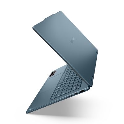 12. Lenovo Yoga 7 2-in-1 14AKP10 Ryzen AI 5 340 14,0" WUXGA Touch OLED 400 Nits glänzend 60 Hz 16 GB LPDDR5-6400 SSD512 Radeon 840M Grafikkarte 5,0 MP Kamera 70 Wh Windows 11 Tidal Teal