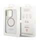 8. Guess GUHMP14XHTRMD iPhone 14 Pro Max 6,7 "Gold / Gold Hartschalenetui Metal Outline Magsafe