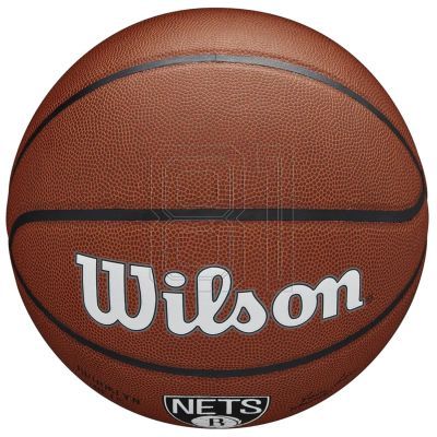 4. Wilson Team Alliance Brooklyn Nets Basketballball WTB3100XBBRO