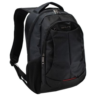 Schwarzer Laptop-Rucksack SEMI LINE