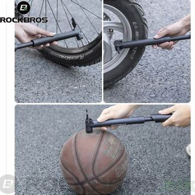 3. Rockbros Fahrradpumpe 42520001001 schwarz