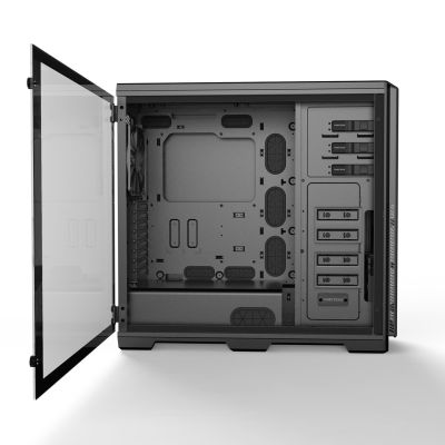 11. Phanteks Enthoo Pro PH-ES614PTG_BK Gehäuse (ATX, Extended ATX, Micro ATX, Mini ITX, SSI EEB; Schwarz)