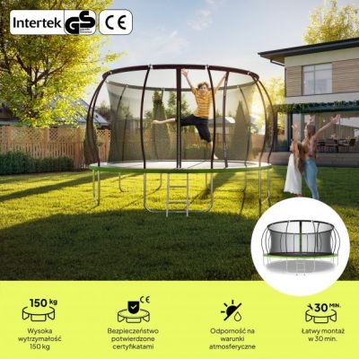 2. Zipro Batutas mit Innennetz Jump Pro Premium 16FT 496cm