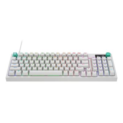 3. Logitech G G316 X 98 Gaming-Tastatur USB QWERTZ Englisch Weiß