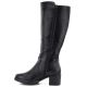 3. Damenstiefel mit Absatz, schwarz Potocki SZ12829