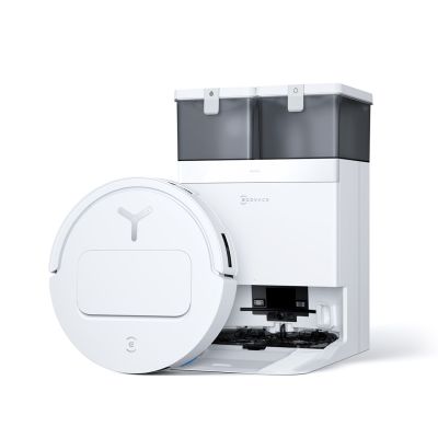 3. Ecovacs Deebot T50 Pro Omni weißer Saugroboter
