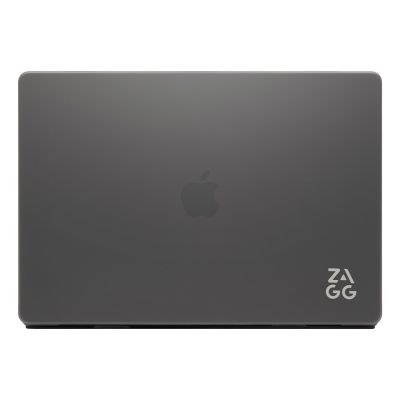 ZAGG Hardshell - Schutzhülle für MacBook Air 13" M2 (2022) / M3 (2024) / M4 (2025) (rauchfarben)