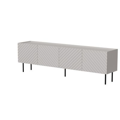 4D-TV-Schrank LUCCA 200x40x59 Kaschmir