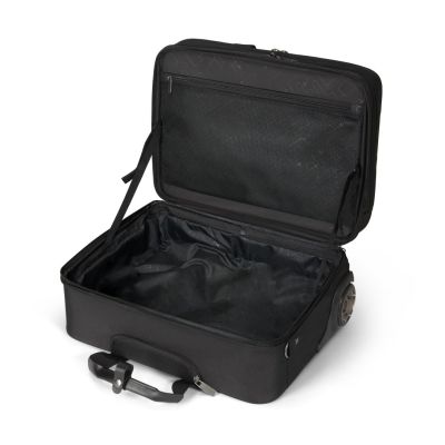 9. DICOTA D3250901 Laptoptasche 40,6 cm (16") im Kofferstil mit Füßen, Schwarz