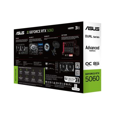 6. Grafikkarte ASUS DUAL RTX 5060 8GB OC Advanced