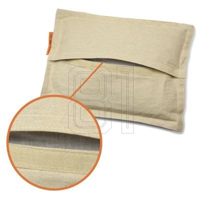 16. Akupressurmatte + Kissen SMJ Sport YG009 Premium Eco (Leinen Kokosnuss Buchweizen)